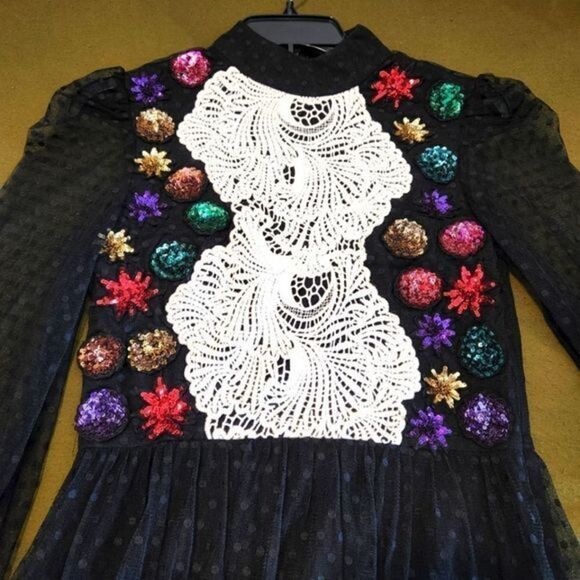 ASOS Millie Mackintosh Embellished Detail Mini Dress - Picture 2 of 15